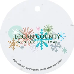 Seed Paper Tag - Circle