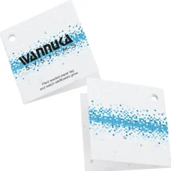 Seed Paper Tag - Folded Square