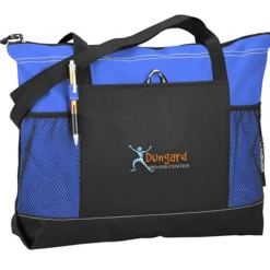 Select Zippered Tote - Embroidered