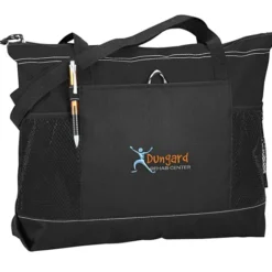 Select Zippered Tote - Embroidered - 24 hr