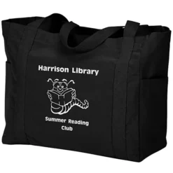 Selene Zippered Cotton Utility Tote