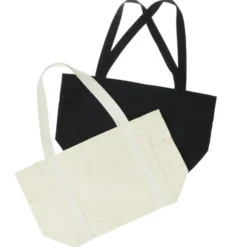 Selene Zippered Cotton Utility Tote - Full Color