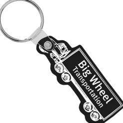 Semi-Truck Soft Keychain - Opaque