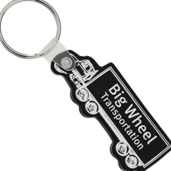 Semi-Truck Soft Keychain - Opaque