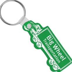 Semi-Truck Soft Keychain - Translucent