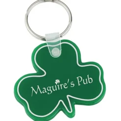 Shamrock Soft Keychain - Opaque