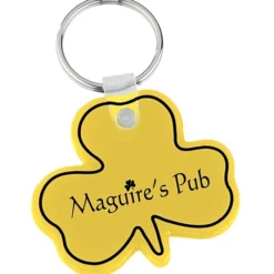 Shamrock Soft Keychain - Opaque