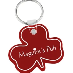 Shamrock Soft Keychain - Opaque