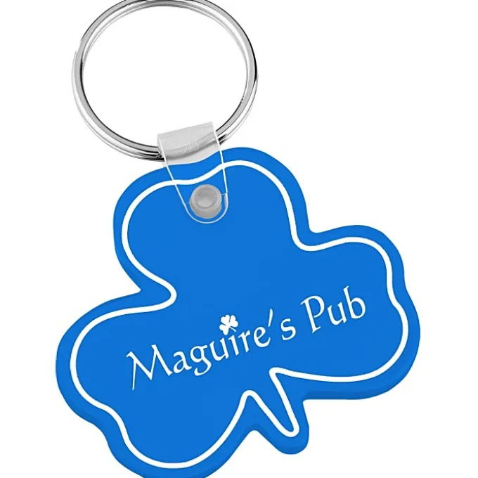 Shamrock Soft Keychain - Translucent