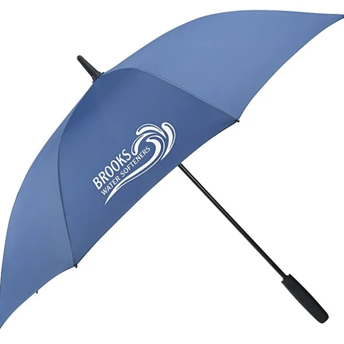 Shed Rain Bright Light Auto Open Stick Umbrella - 50 inch Arc