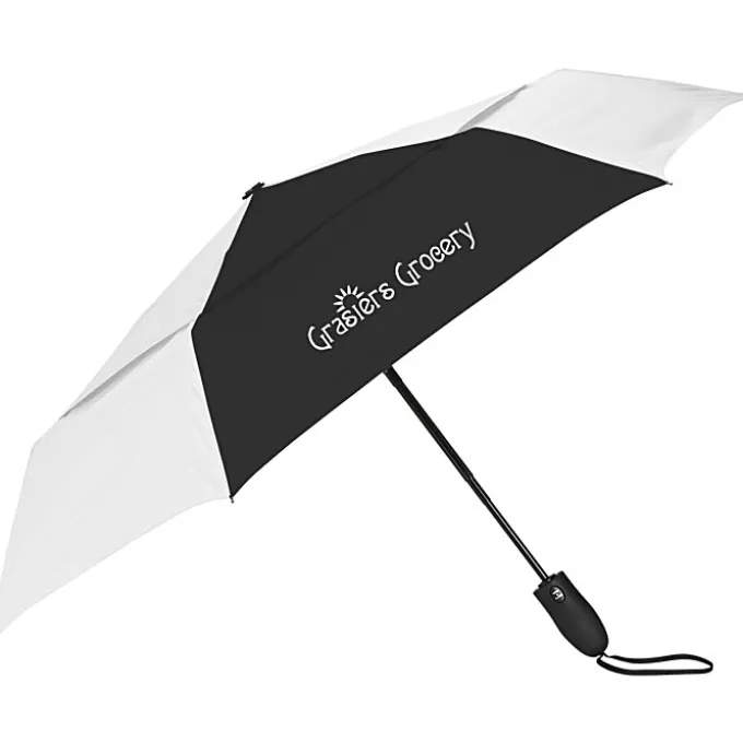 Shed Rain Windjammer Vented Compact Umbrella - 43-inch Arc
