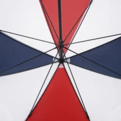 Shed Rain Windjammer Vented Golf Umbrella - Red / White / Blue - 62-inch Arc