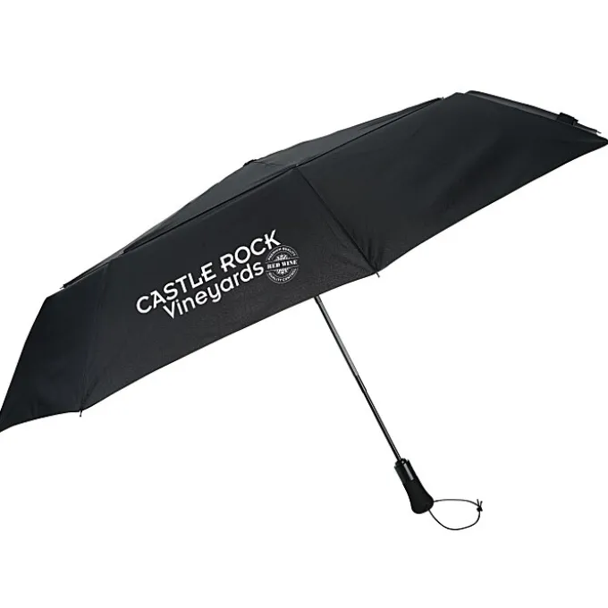 Shed Rain WindPro Vented Auto Open / Close Jumbo Compact Umbrella - 54-inch Arc
