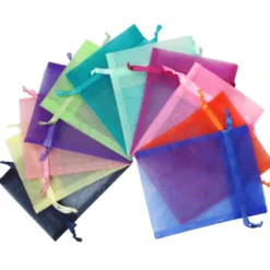 Sheer Organza Gift Bag - 10 Pack