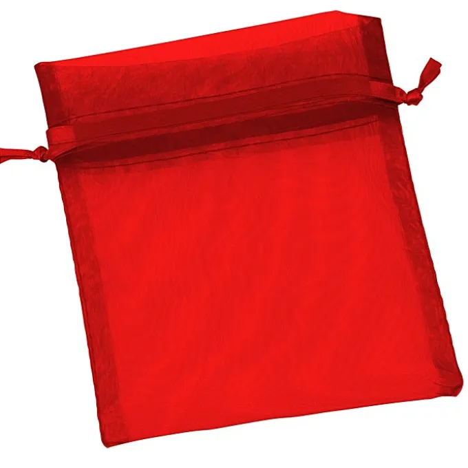 Sheer Organza Gift Bag - 10 Pack