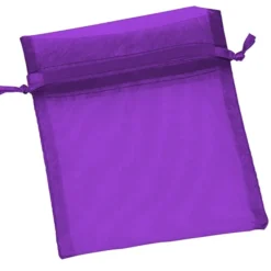 Sheer Organza Gift Bag - 10 Pack