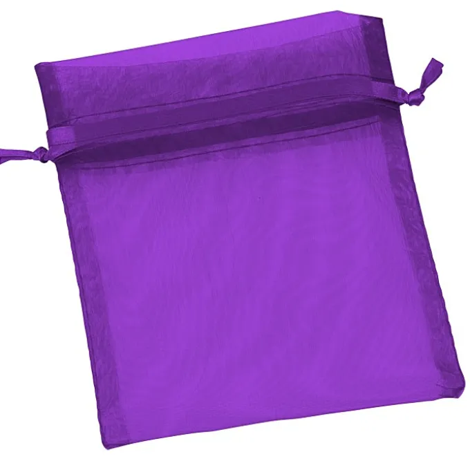 Sheer Organza Gift Bag - 10 Pack