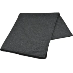 Sherpa Backed Heathered Blanket