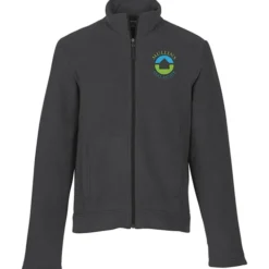 Sherpa-Lined Brushed Fleece Jacket - Men's
