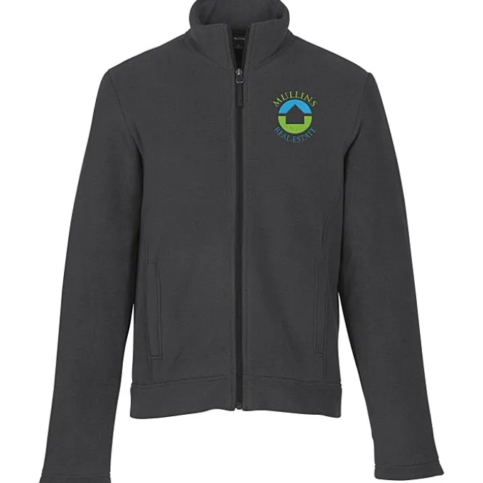 Sherpa-Lined Brushed Fleece Jacket - Men's