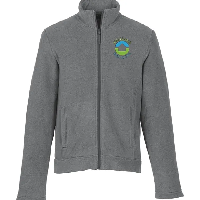 Sherpa-Lined Brushed Fleece Jacket - Men's