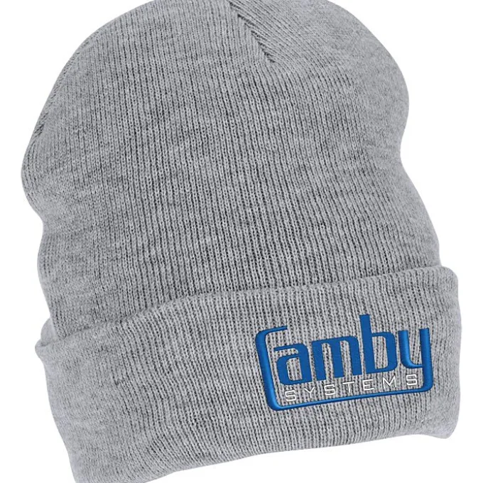 Sherpa Lined Knit Cuff Beanie