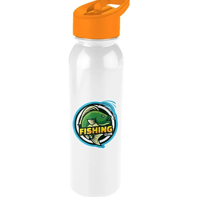 ShimmerZ Outdoor Bottle with Flip Straw Lid - 24 oz - Full Color