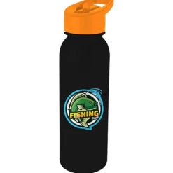 ShimmerZ Outdoor Bottle with Flip Straw Lid - 24 oz - Full Color