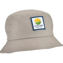 Short Brimmed Bucket Hat - Full Color Patch