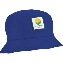 Short Brimmed Bucket Hat - Full Color Patch