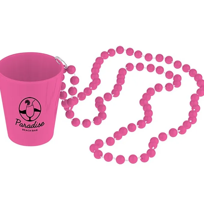 Shot Glass Bead Necklace