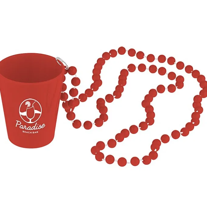 Shot Glass Bead Necklace