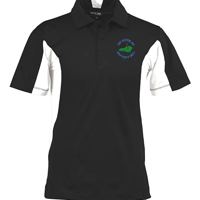 Side Blocked Micropique Sport-Wick Polo - Men's - Embroidered