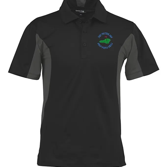 Side Blocked Micropique Sport-Wick Polo - Men's - Embroidered