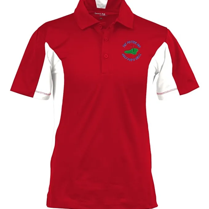 Side Blocked Micropique Sport-Wick Polo - Men's - Embroidered