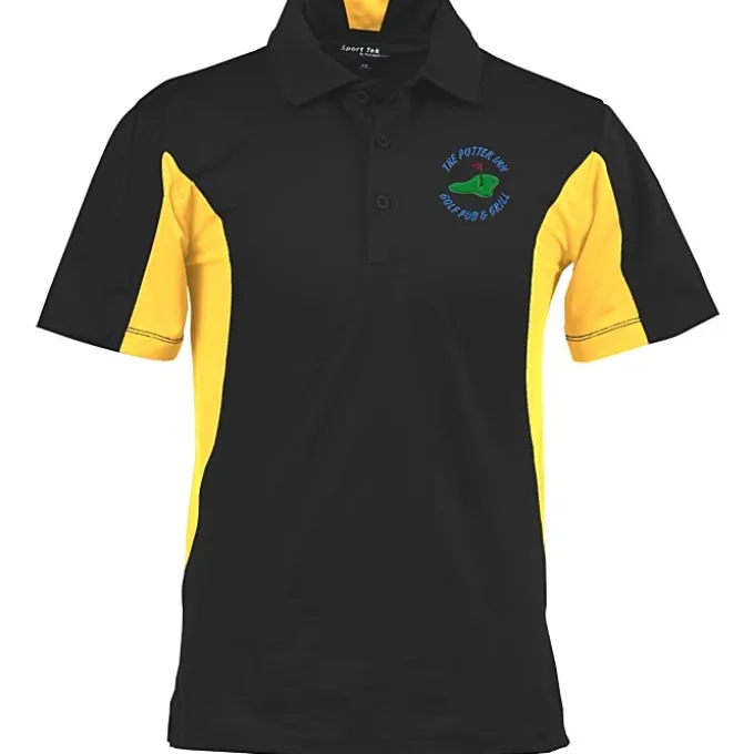 Side Blocked Micropique Sport-Wick Polo - Men's - Embroidered