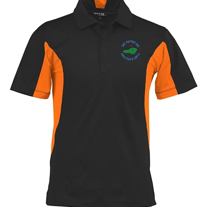 Side Blocked Micropique Sport-Wick Polo - Men's - Embroidered