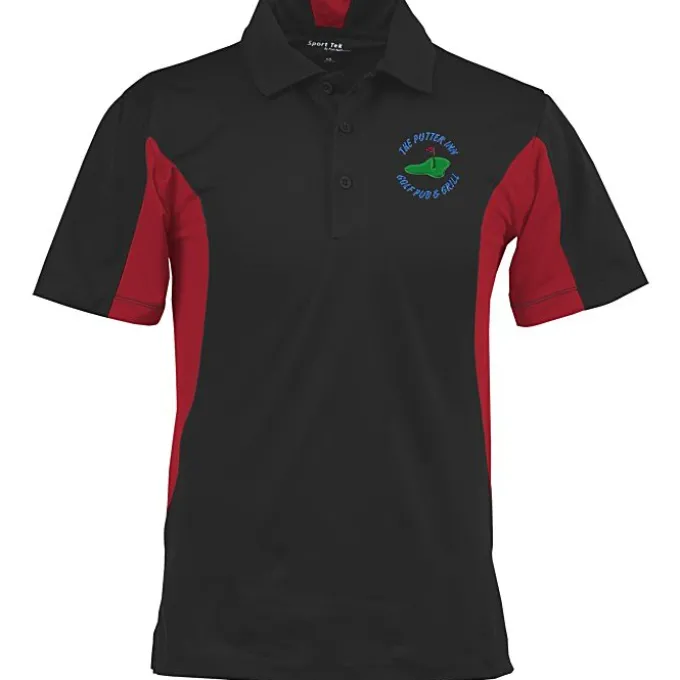 Side Blocked Micropique Sport-Wick Polo - Men's - Embroidered