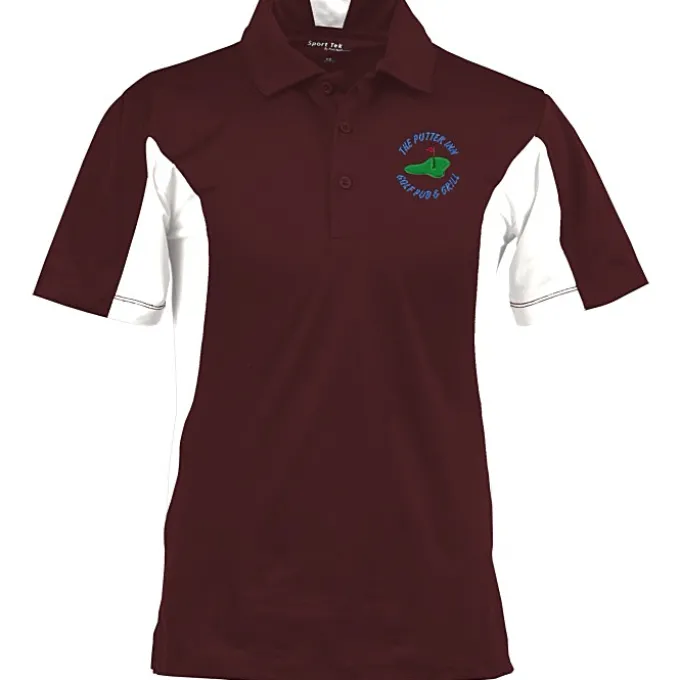 Side Blocked Micropique Sport-Wick Polo - Men's - Embroidered