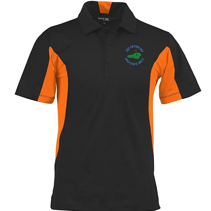 Side Blocked Micropique Sport-Wick Polo - Men's - Embroidered - 24 hr