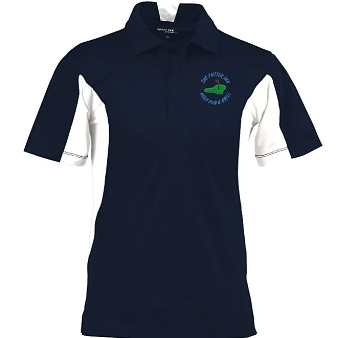 Side Blocked Micropique Sport-Wick Polo - Men's - Embroidered - 24 hr