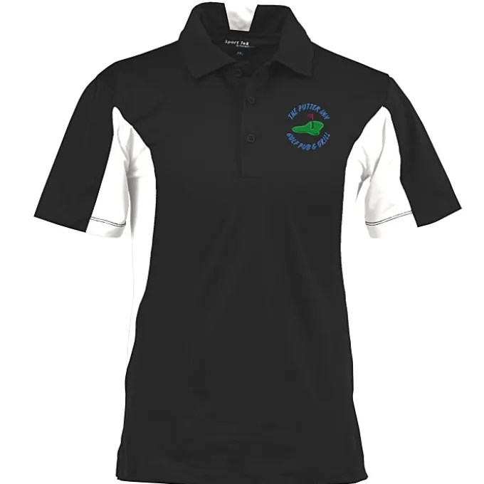 Side Blocked Micropique Sport-Wick Polo - Men's - Embroidered - 24 hr