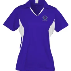 Side Blocked Micropique Sport-Wick Polo - Ladies' - Embroidered - 24 hr