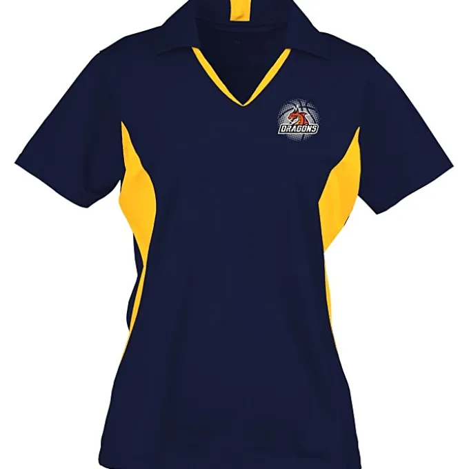 Side Blocked Micropique Sport-Wick Polo - Ladies' - Full Color