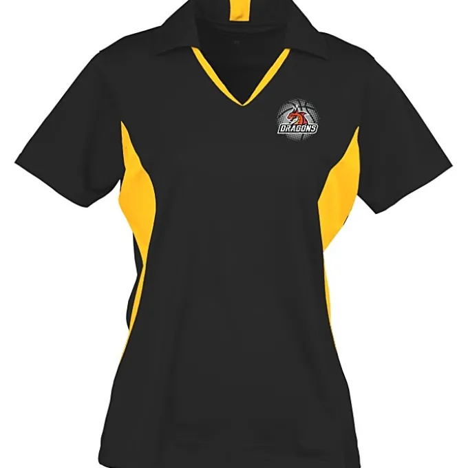 Side Blocked Micropique Sport-Wick Polo - Ladies' - Full Color