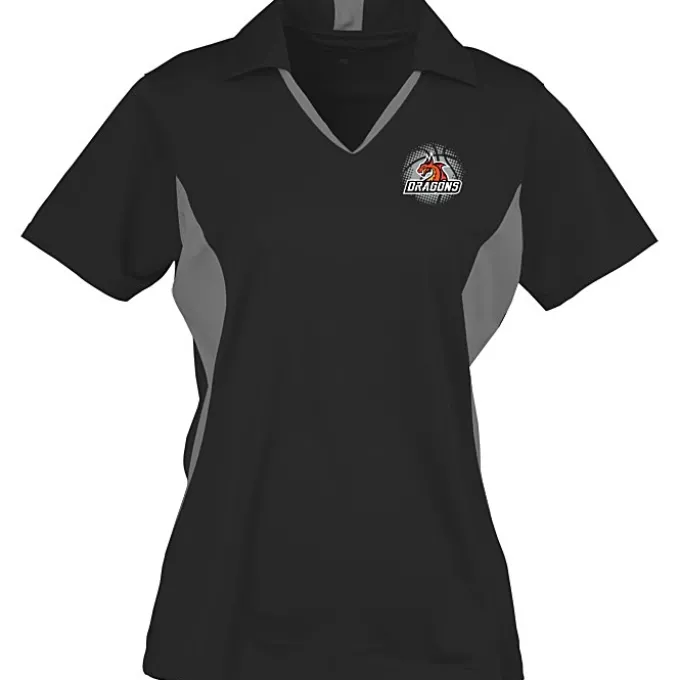 Side Blocked Micropique Sport-Wick Polo - Ladies' - Full Color
