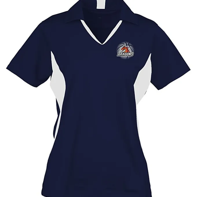 Side Blocked Micropique Sport-Wick Polo - Ladies' - Full Color