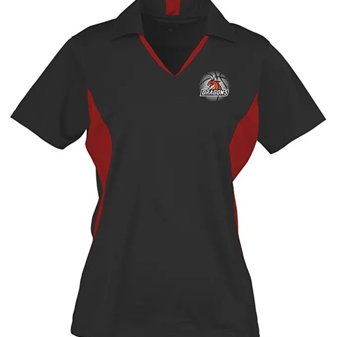 Side Blocked Micropique Sport-Wick Polo - Ladies' - Full Color