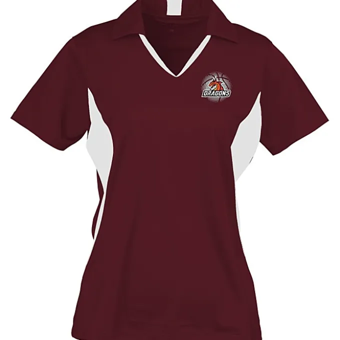 Side Blocked Micropique Sport-Wick Polo - Ladies' - Full Color