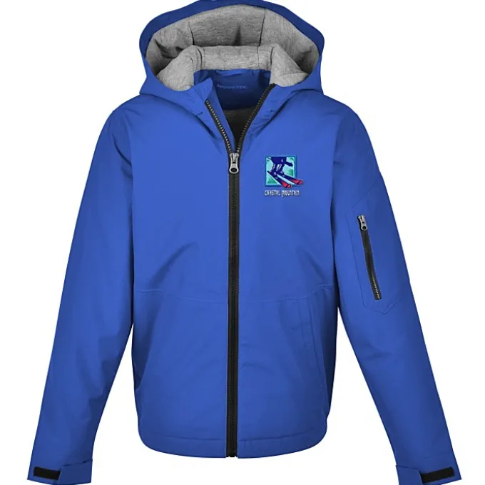 Sidelines Hooded Insulated Jacket - Youth